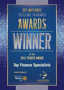 Top Finance Specialists - Sole Trader Award Winner