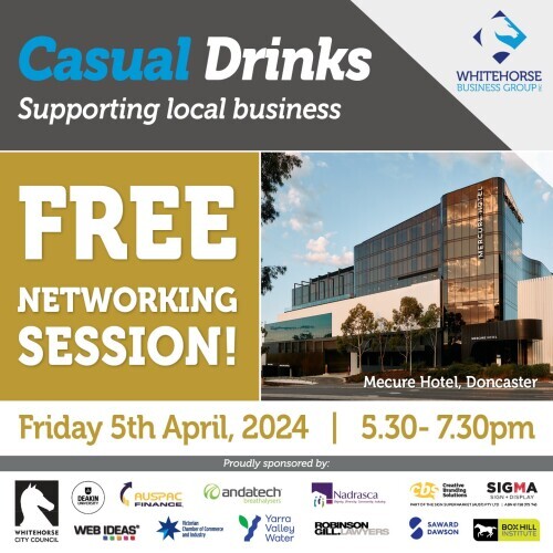 Casual Drinks & Networking - April
